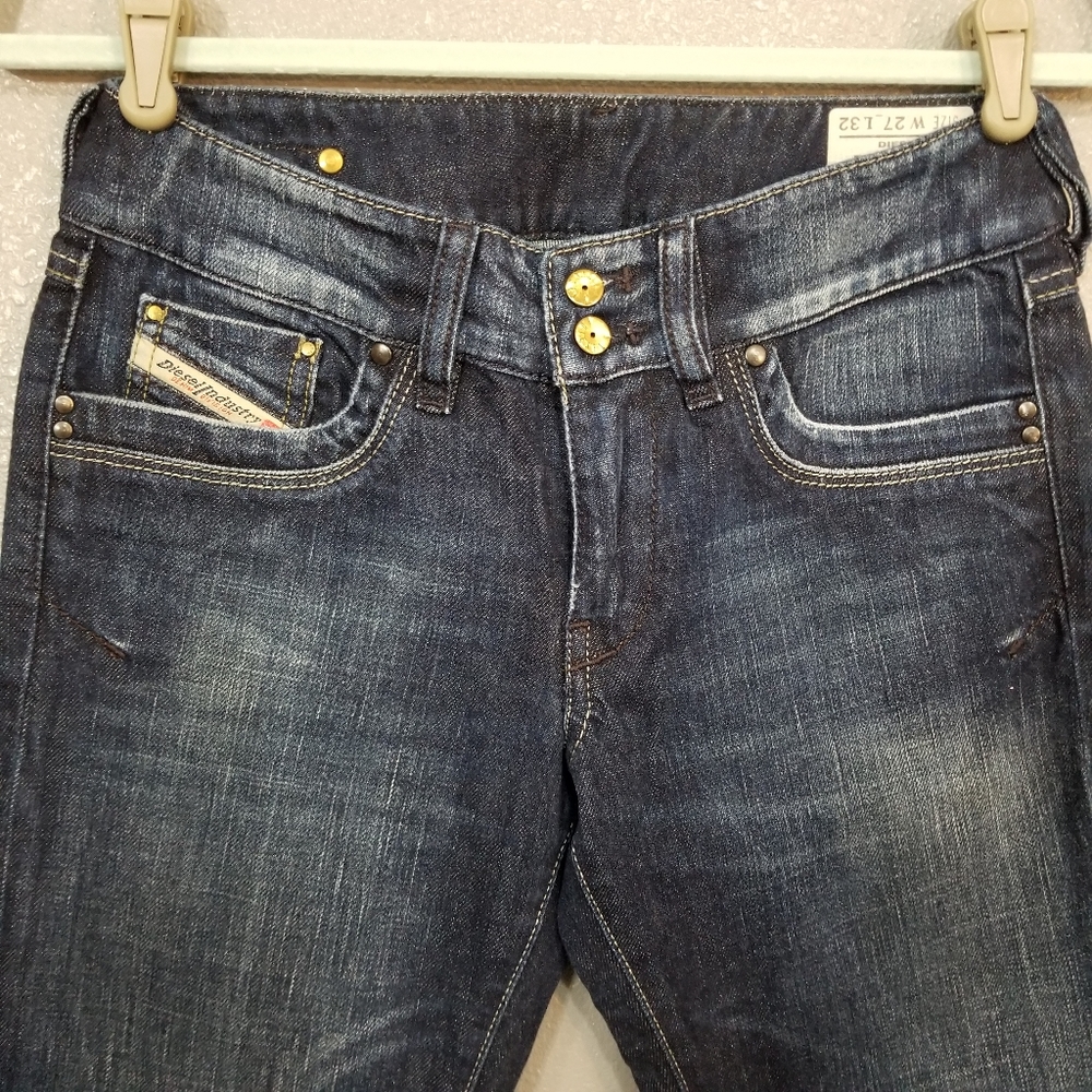 Diesel Women's Ronhar Wash 008FC Stretch sz 27 - Picture 2 of 9